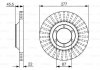 Диск гальм. передн. HYUNDAI Galloper -01 BOSCH 0986479702 (фото 1)