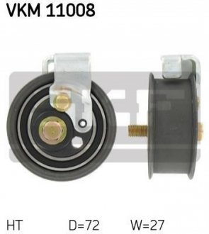 VW натяжний ролик основний A6 1,8/ADR/ 94- SKF VKM 11008