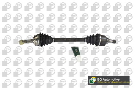 Піввісь Peugeot 207 1.4i 08- (21/22) 655mm Л. BGA DS6732L