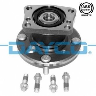 Подшипник ступицы (задней) Ford Fiesta 08-17 (Барабанный тормозной механизм) DAYCO KWD1038