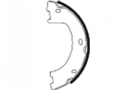 Колодки ручника MB Sprinter 509-519 06- (174x42) MINTEX MFR602 (фото 1)