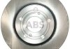Диск тормозной (передний) Toyota Auris 07-13/ Corolla 06- (273x26) A.B.S. 17828 (фото 2)