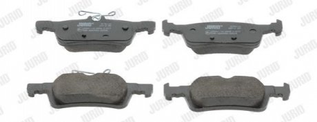 Колодки тормозные (задние) Peugeot 308 14- Jurid 573613J (фото 1)
