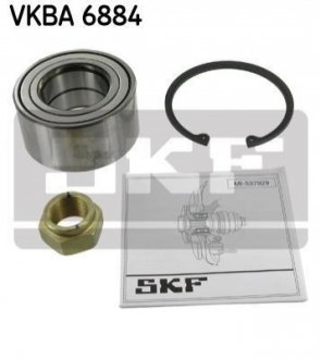 Подшипник ступицы (передней) Mitsubishi Colt 04-12 SKF VKBA 6884 (фото 1)