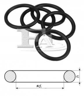 Кільце гумове Fischer Automotive One (FA1) 004.110.100 (фото 1)