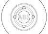 Диск тормозной (передний) Audi 80/90/100 76-91 (256x13) A.B.S. 15745 (фото 2)
