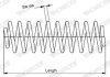 Пружина (задняя) Mazda 2 1.3/MZR/1.4MZR-CD/1.5/MZR/1.6 MZR-CD 07-15 (хэтчбэк) MONROE SE3791 (фото 1)