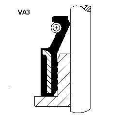 Сальник клапана (впуск/выпуск) Chevrolet Aveo 1.2i 06-07 (5.5x9/11x9.5) CORTECO 19026088