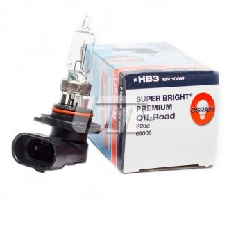 ЛАМПА HB3 12V 100W P20D FS1 STANDARD OSRAM 69005SBP