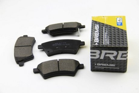 Колодки тормозные (передние) Fiat Sedici/Suzuki SX4 06- BREMSI BP3242 (фото 1)