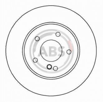 Гальмівний диск задн. W210 96-03 A.B.S. 16571