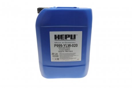 Антифриз (желтый) G11 (5L) (-35°) (концентрат) HEPU P999-YLW-020