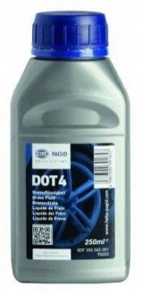 Жидкость тормозная DOT4 (0.25L) HELLA 8DF355360-001