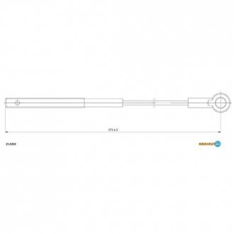 A_Трос гальмівний LADA Niva F ADRIAUTO 210202