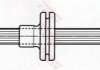 Шланг тормозной (передний) BMW X5 (E53) 00-06 (L=510mm) TRW PHB442 (фото 1)