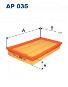 Фильтр воздушный FILTRON AP035 (фото 1)
