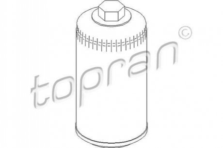 Фильтр масляный VW T4 2.4D/2.5DTI TOPRAN / HANS PRIES 101 574 (фото 1)