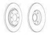 Диск тормозной (передний) Citroen Berlingo/C2-C4/Peugeot Partner 96- (265.5x13) FERODO DDF1000 (фото 1)