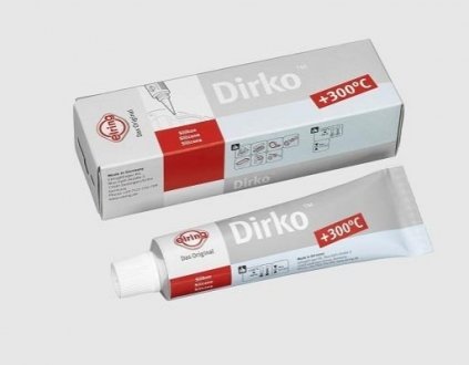 Герметик Dirko (-60°C +300°C) 70ml (серый) (заменен на 036.164) ELRING 036.163 (фото 1)