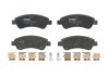 Колодки тормозные (передние) Citroen C2/C4 04-/C3 09-/Berlingo/Peugeot 206/307 96-/207 06-/208 12- TRW GDB1677 (фото 1)