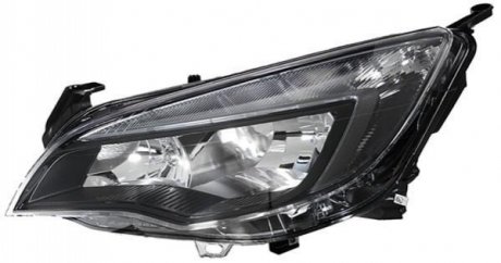 OPEL Фара основная галоген H7/H7,LED-дневн.свет,прав.Astra J 11- HELLA 1EG 010 011-361