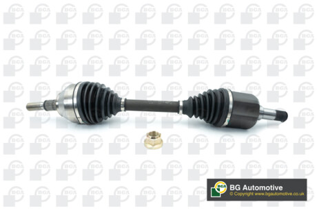 Піввісь Ford Kuga 2.0TDCi 08-13 (27/26) 657mm Л. BGA DS2341L