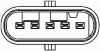 Расходомер воздуха MB Sprinter/Vito (W639) 3.5i 07- HELLA 8ET 009 149-171 (фото 2)