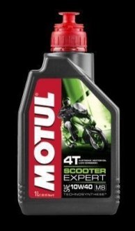 Масло моторное Scooter Expert 4T 10W-40 1л MOTUL 105935