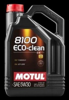 Масло моторное 8100 ECO-CLEAN SAE 5W30 5L MOTUL 101545