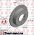 Диск тормозной (задний) Toyota Land Cruiser 200 08- (344.9x18) ZIMMERMANN 590.2817.52 (фото 1)