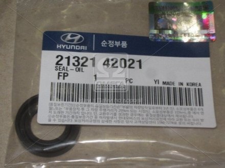 Сальник распредвала Mitsubishi Pajero Sport/L200/L400 2.5TD 86- (17x28x7) Hyundai/Kia/Mobis 21321-42021 (фото 1)