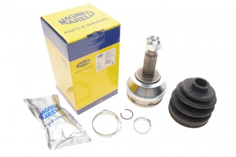 Шрус (наружный) Hyundai Santa Fe I 01-06 (27z/26z/60.1mm/90.9mm/62mm) (+ABS52z) MAGNETI MARELLI 302015100164 (фото 1)