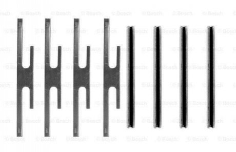 Монтажний к-кт гальмівних колодок BOSCH 1987474604