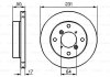 SUZUKI диск гальмівний передн.Alto,Swift 89-,Subaru BOSCH 0986478721 (фото 1)