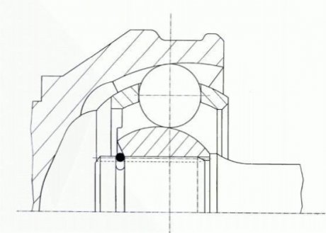 Шрус (наружный) Citroen Jumper/Fiat Ducato/Peugeot Boxer 06- (35z/29z/71.4mm/105.9mm/59mm) SPIDAN 24294 (фото 1)