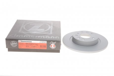 Диск тормозной (задний) Opel Signum/Vectra C 02-09 (278х12) ZIMMERMANN 430.1497.20