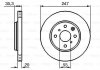 Диск тормозной (передний) Citroen С1/Peugeot 107/Toyota Aygo 05- (247x20) BOSCH 0 986 479 B91 (фото 6)