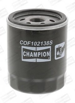 FORD фільтр масляний C-Max, S-Max,Mondeo IV,Focus II 1.8TDCI 04- CHAMPION COF102138S (фото 1)
