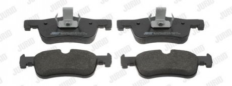 Колодки тормозные (передние) BMW 1 (F20/F21) 11-/2 (F22/F23/F87) 14- B38/B47/N13/N47 Jurid 573437J