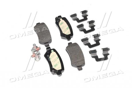 Колодки тормозные (задние) Opel Astra H 04-/Combo 01-/Zafira B 05-15 BREMBO P59038