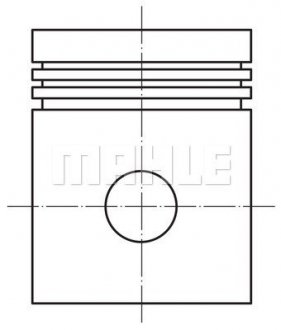 Поршень Opel ASTRA/VECTRA Z16XEP 03- (79.25mm/+0.25) MAHLE / KNECHT 012 21 02