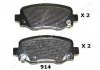 Колодки тормозные (задние) Jeep Cherokee 13- JAPANPARTS PP-914AF (фото 1)