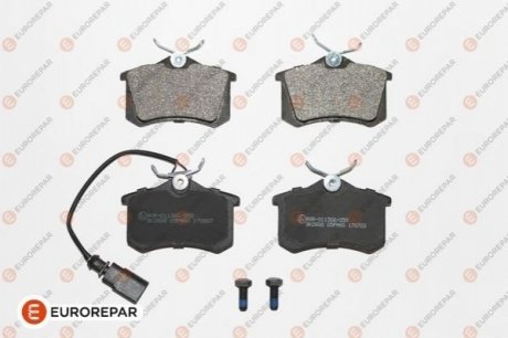 Колодки тормозные (задние) Ford Galaxy 95-06/Seat Alhambra 96-10/VW Sharan 95-10 EUROREPAR 1619791880 (фото 1)