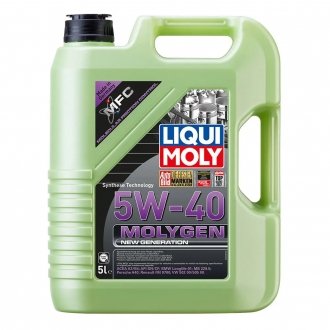 Моторна олива Molygen New Generation 5W-40 5л LIQUI MOLY 8536