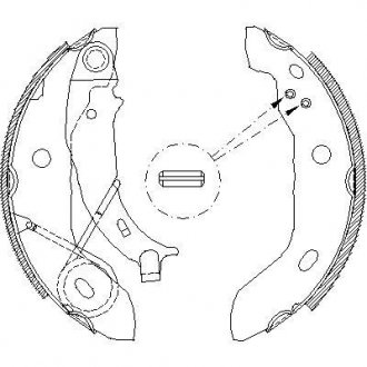 Сальник клапана (впуск/выпуск) Ford Escort/ Fiesta 1.6-1.8 D 84-96 (8x12/15.5x12.2) REMSA 4421.00