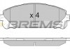 Гальмівні колодки перед. Lexus RX 08-15/Toyota RAV4 12- (advics) BREMSI BP3481 (фото 3)