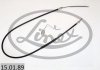 Трос ручника (задній) (L) Ford Transit 00-06 (1608/1315 мм) LINEX 15.01.89 (фото 2)