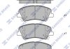 Комплект гальмівних колодок з 4 шт. дисків Hi-Q (SANGSIN) SP1901 (фото 1)