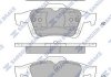 Комплект гальмівних колодок з 4 шт. дисків Hi-Q (SANGSIN) SP1834 (фото 1)