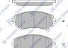 Комплект гальмівних колодок з 4 шт. дисків Hi-Q (SANGSIN) SP1553 (фото 1)
